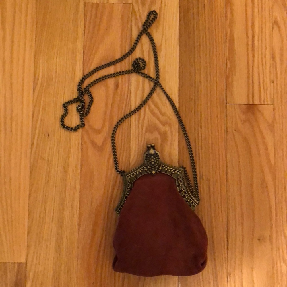 House of Harlow cow leather purse (vintage)